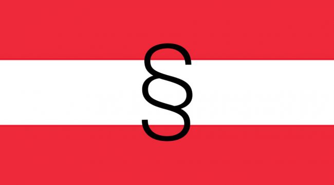 Österreich Regelungen & Gesetze Österreich Flagge
