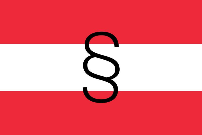 Österreich Flagge