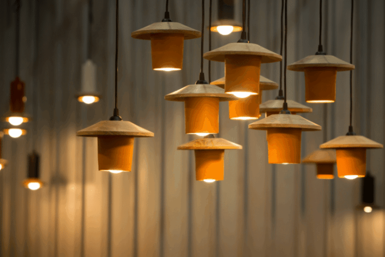 Lámparas, luminarias, REP